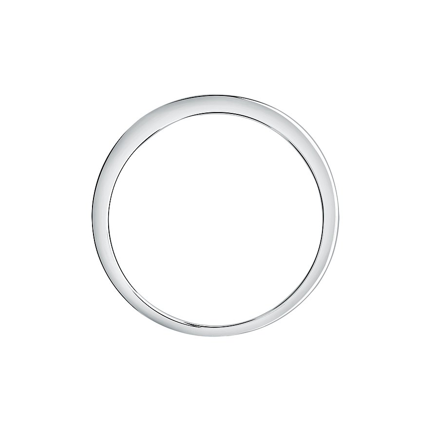 CHRIST Ring aus 585 Weißgold mit Diamanten.