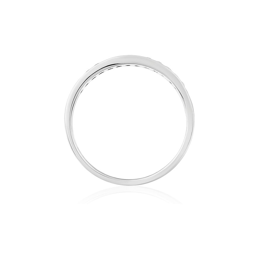 CHRIST Ring aus 585 Weißgold mit Diamanten.
