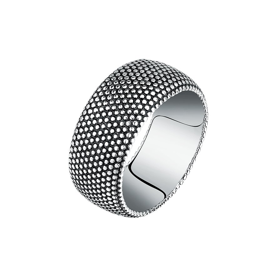 CHRIST Herrenring, Herren, 925er Silber, recycelt, silber, Größe: 63