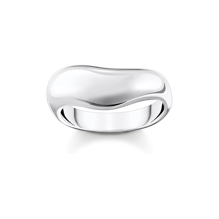Thomas Sabo Damenring, Damen, 925er Silber, silber, Größe: 52