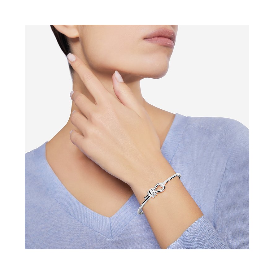DoDo Armband aus 925er Silber mit Knoten-Design.