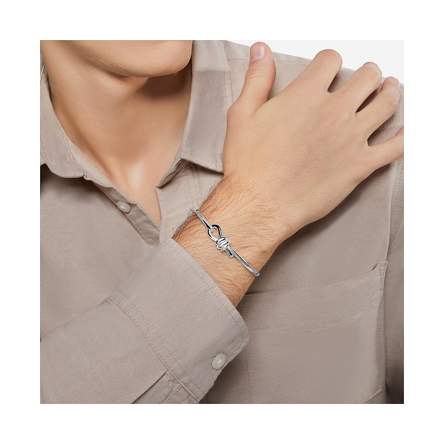 DoDo Armband aus 925er Silber mit Knotendesign.
