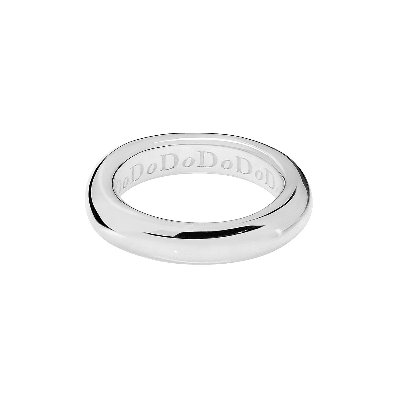 DoDo Ring aus 925er Silber, poliert.