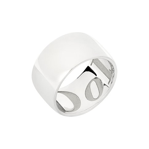 DoDo Ring aus 925er Silber mit eingravierten Ziffern.