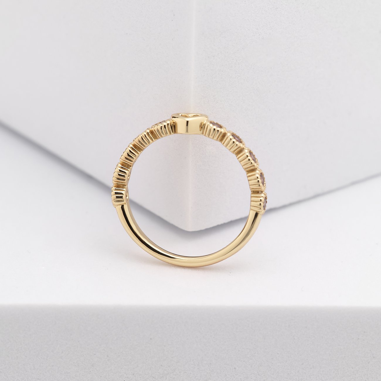 CHRIST Ring aus 925 recyceltem Silber mit Zirkonia.