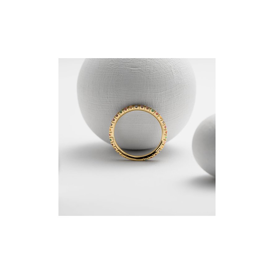 Thumbnail - Valeria Damenring 89208396 375er Gelbgold