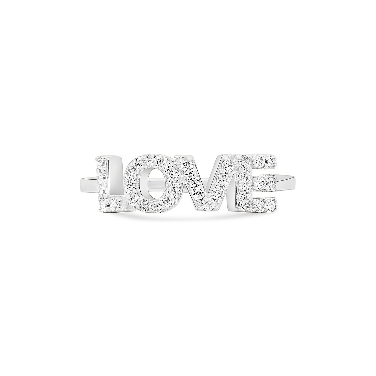 De Tamaris ring van 925 zilver toont de inscriptie 