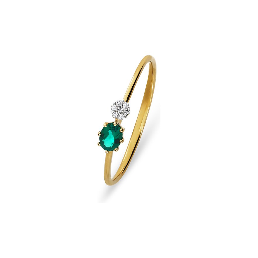 Valeria Damenring 89234129 585er Gelbgold - Farbe: gelbgold