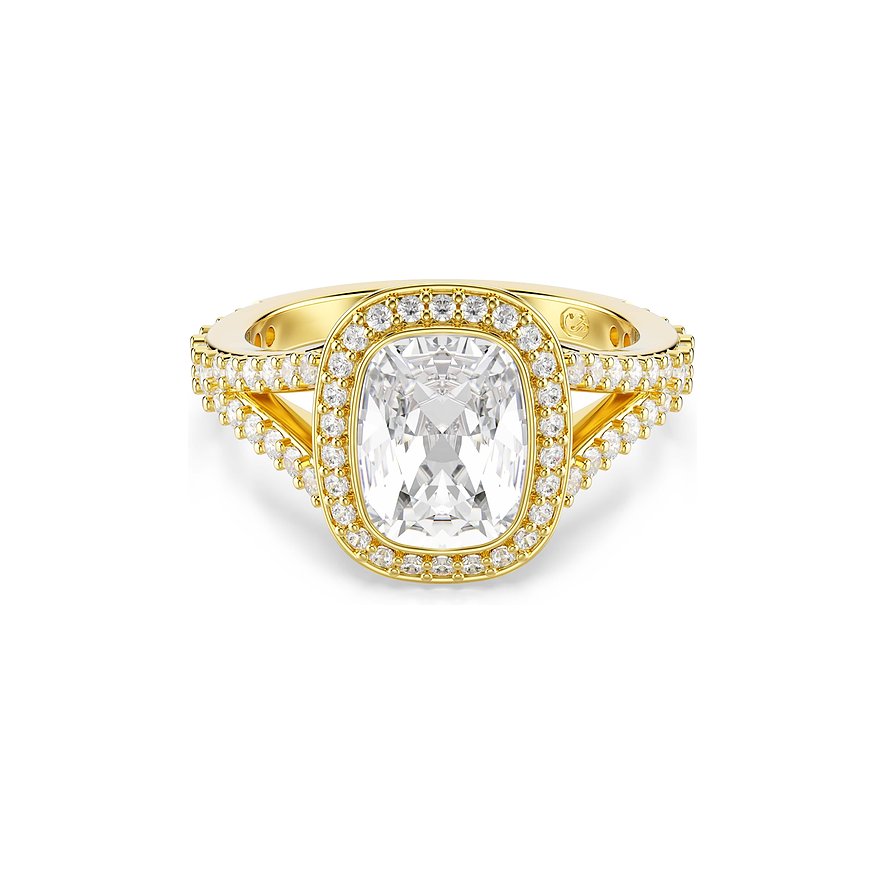 Swarovski Ring Una Angelic, Gelbgold Metall für Damen 5762629, Christ