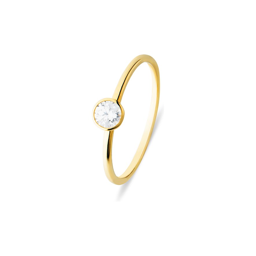 Valeria Damenring 89237467 585er Gelbgold - Farbe: gelbgold