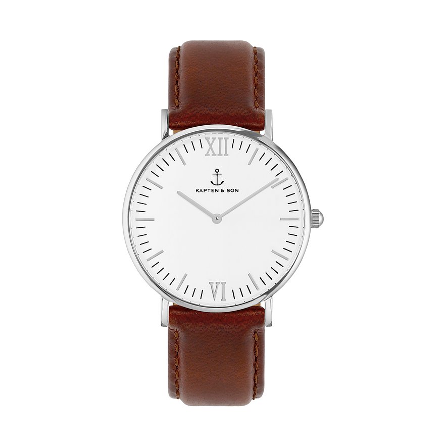 

Kapten & Son Herrenuhr CB03A0103F11A Edelstahl