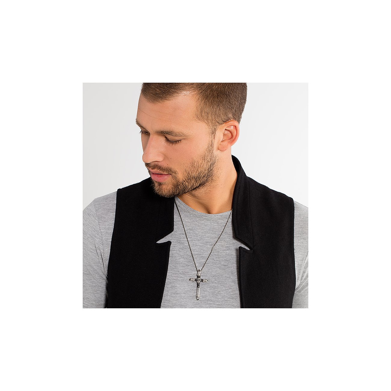 Thomas Sabo Kreuz-Anhänger Sterling Silber 925 - Rebel At Heart Kollektion