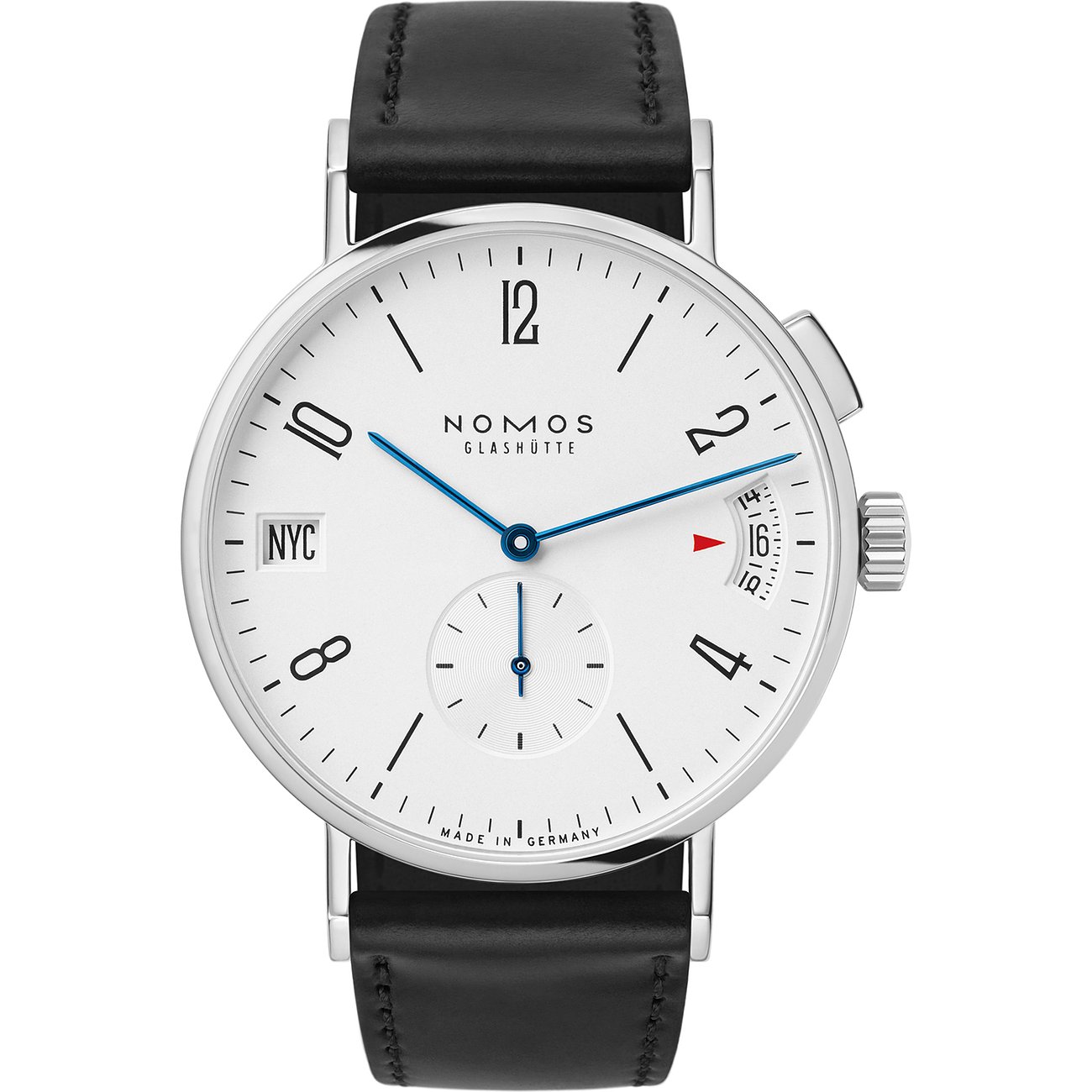 Nomos Glashütte Herrenuhr Tangomat GMT 635