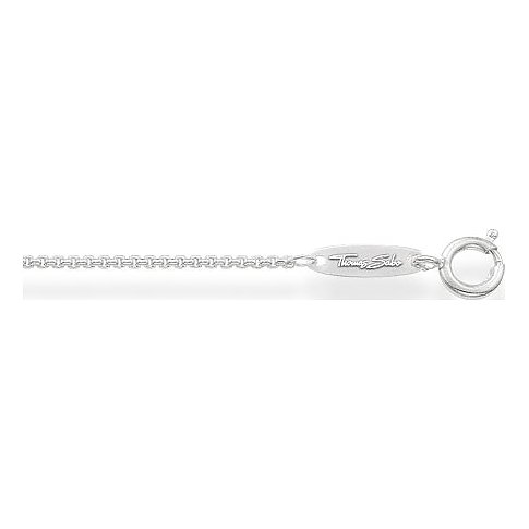 Thomas Sabo Kette aus 925er Silber, Gliederkette mit feinen Gliedern.