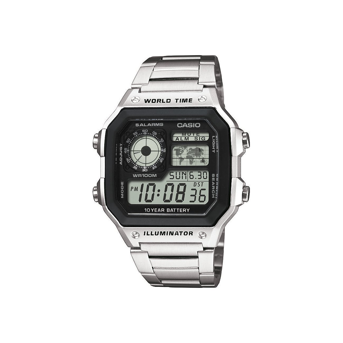 Casio Herrenuhr Casio Collection AE-1200WHD-1AVEF