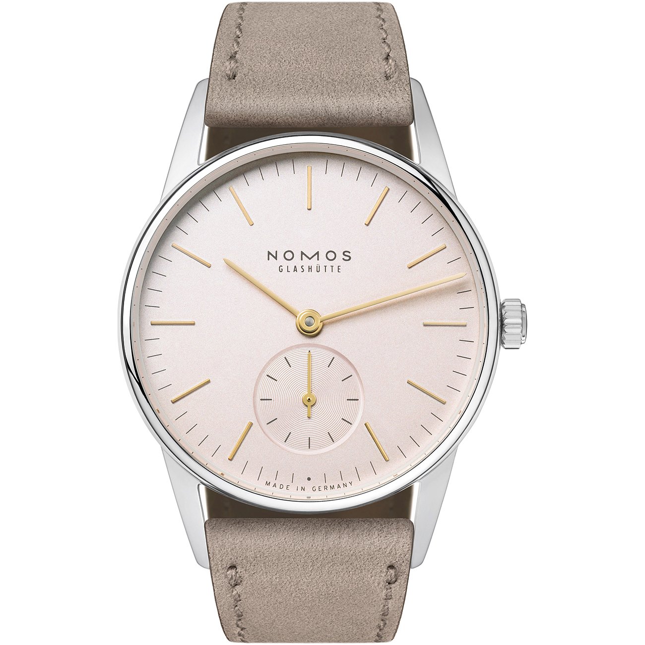 Nomos Glashütte Damenuhr Orion 33 rosè 325
