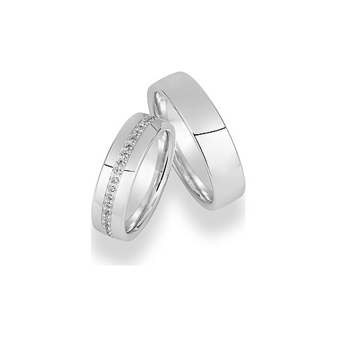 CHRIST Ringe aus konfiguriertem Material mit Steinen.