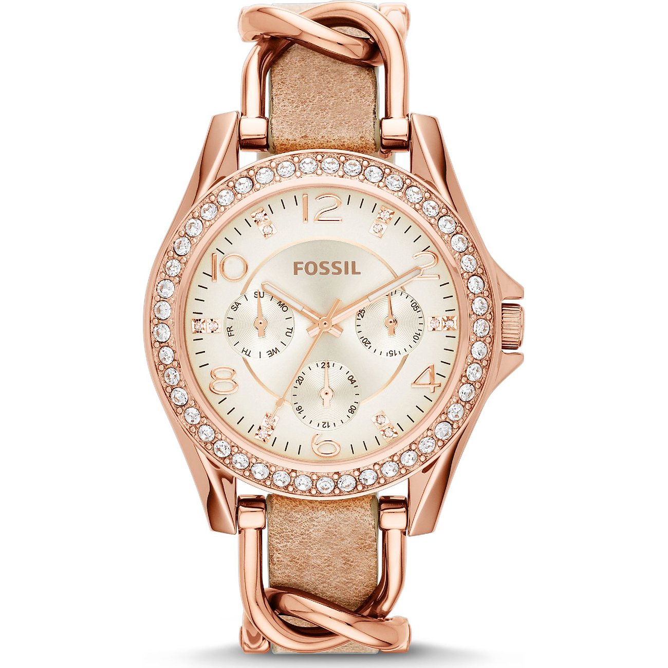 Fossil Damenuhr Riley ES3466