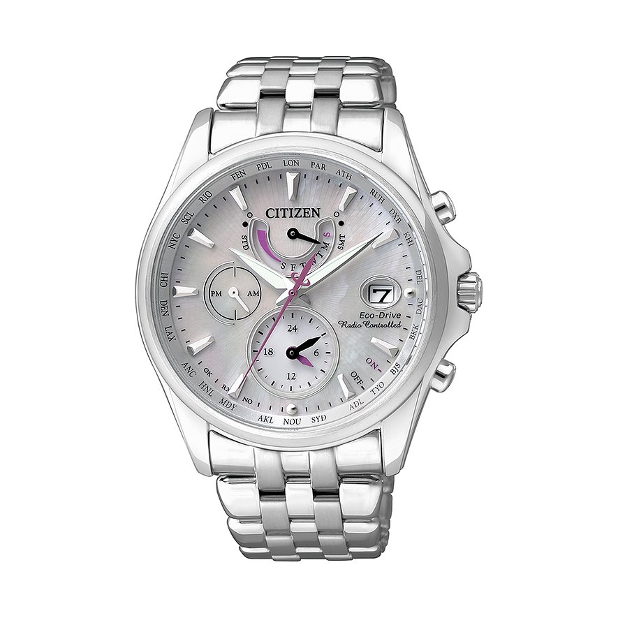 Citizen Damenuhr Funkuhr Eco-Drive FC0010-55D