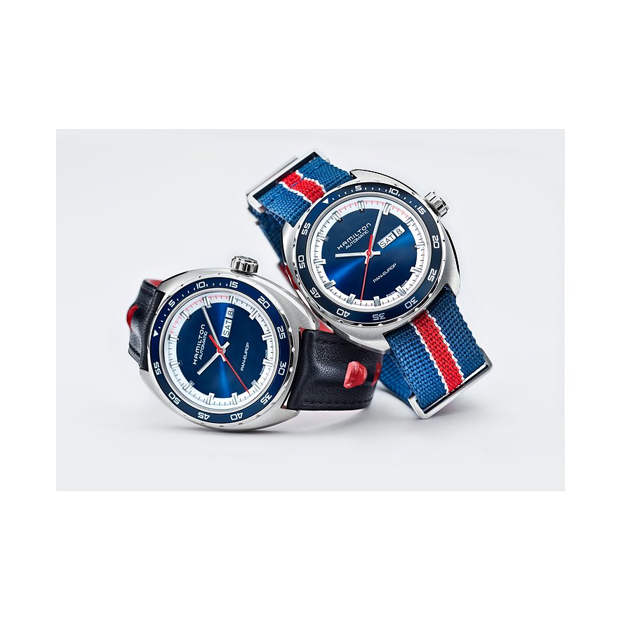 Hamilton Uhren-Set inkl. Wechselarmband American Classic Pan Europ Day Date Auto H35405741