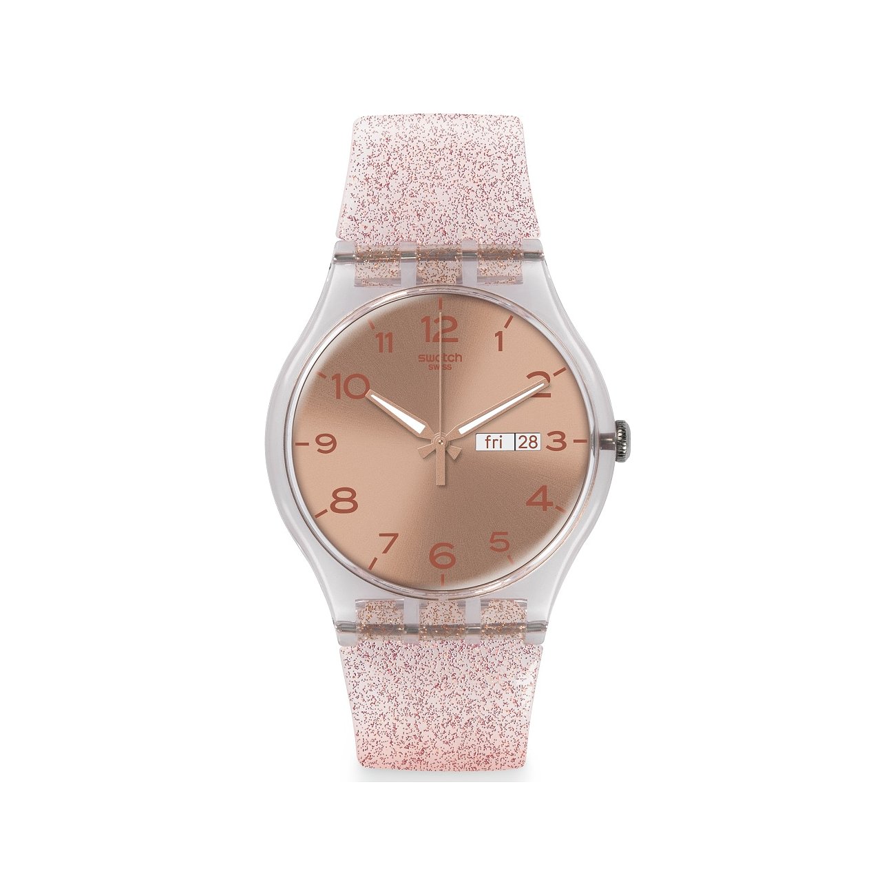 Swatch Uhr Pink Glistar SUOK703 online bei CHRIST kaufen