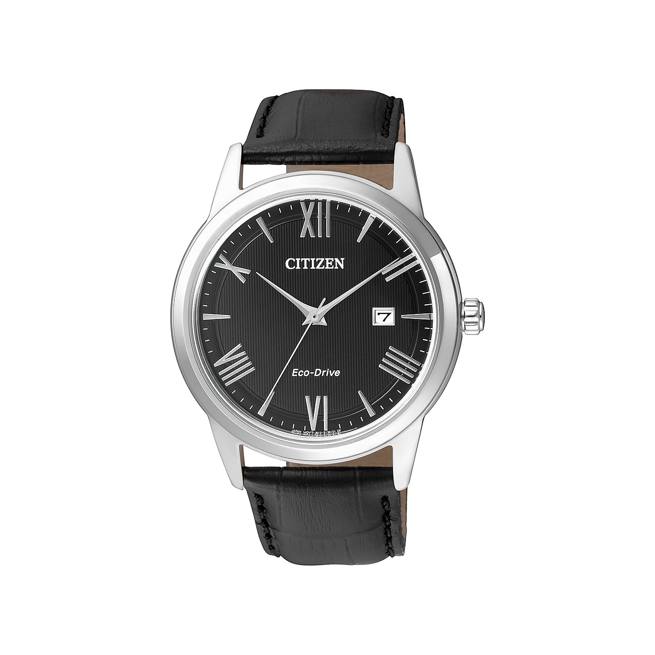 Citizen Herrenuhr Leder Sport Eco Drive AW1231-07E