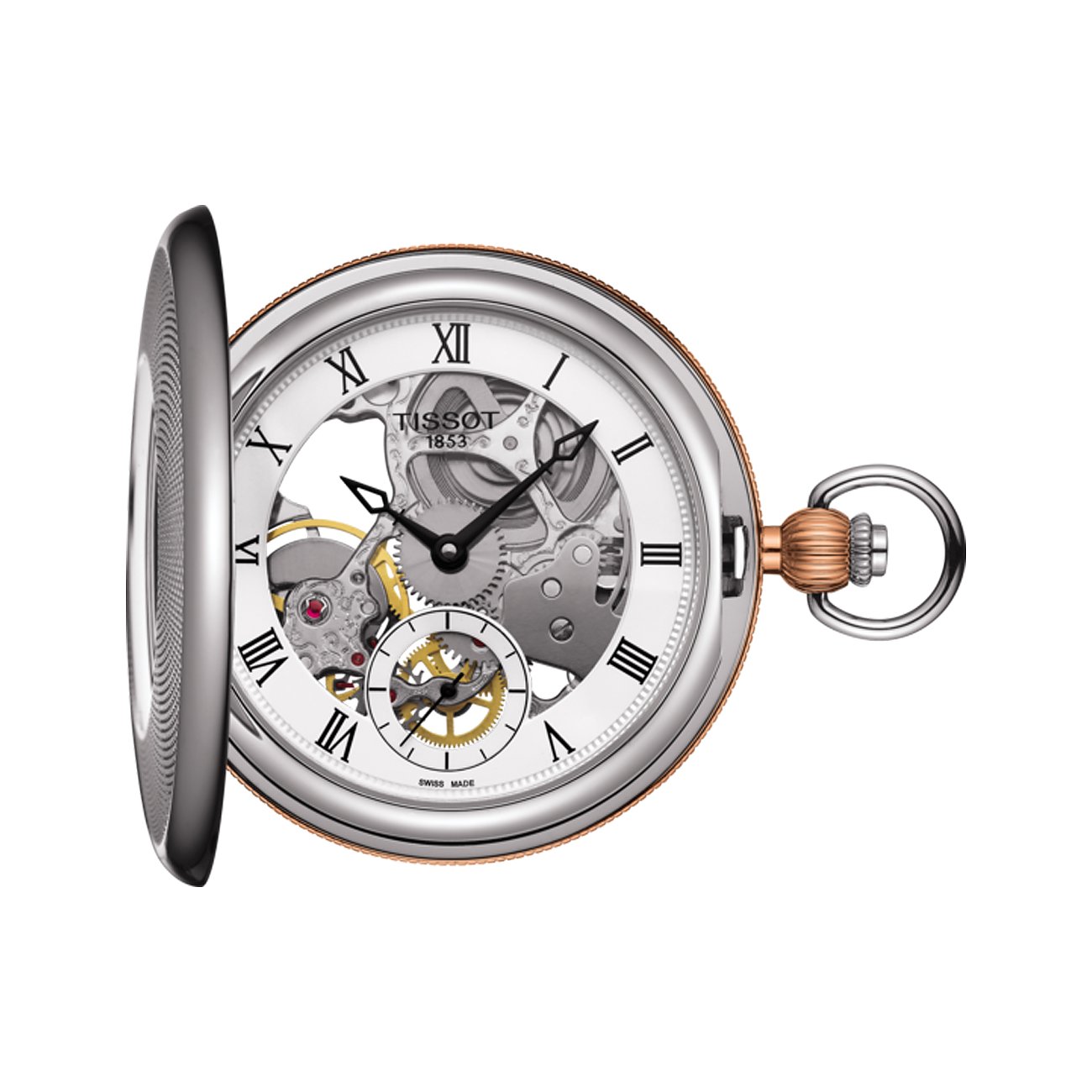 Tissot Taschenuhr Bridgeport Mechanical Skeleton T8594052927300
