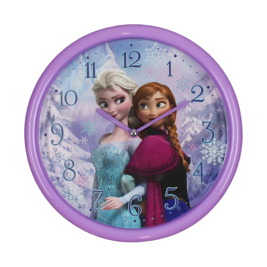 Widdop Kinderwanduhr Disney die Eiskönigen – Elsa & Anna DI222