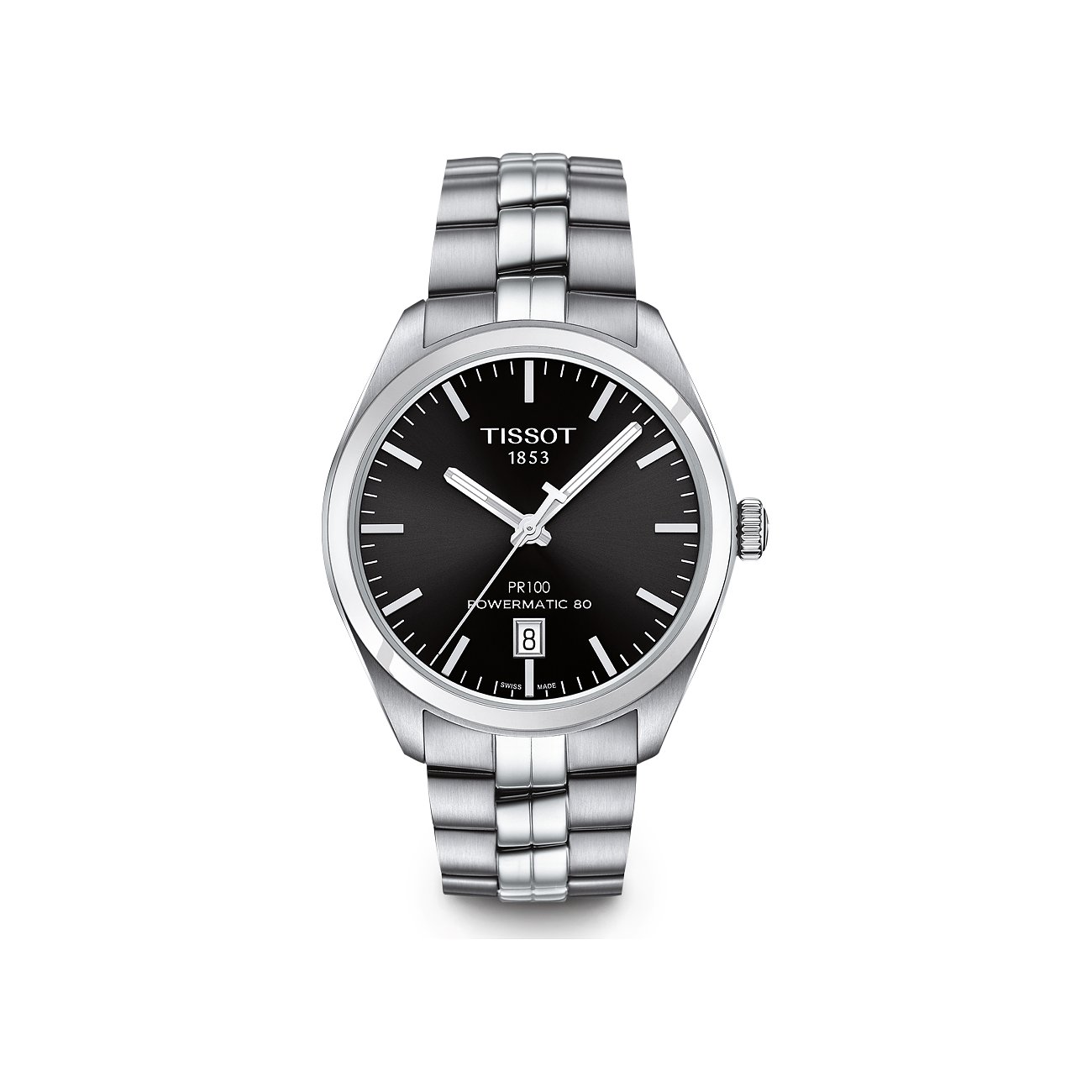 Tissot Herrenuhr PR 100 Powermatic 80 T1014071105100