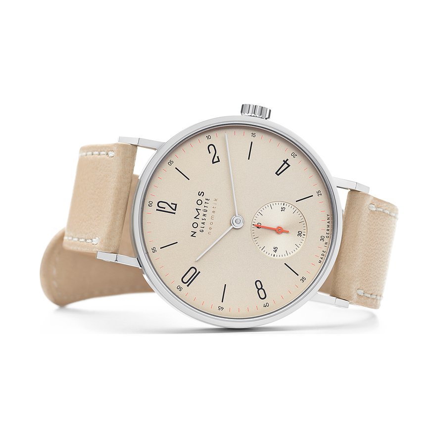 Nomos Glashütte Damenuhr Tangente neomatik champagner 176