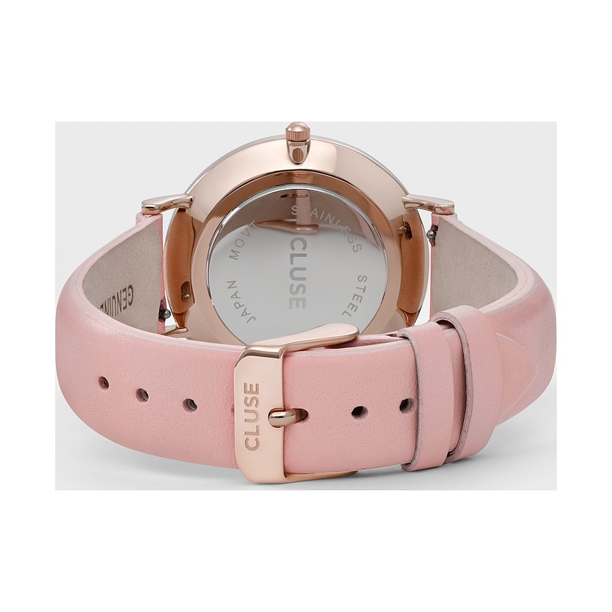 Cluse Damenuhr  Boho Chic Rose Gold White/Pink CL18014