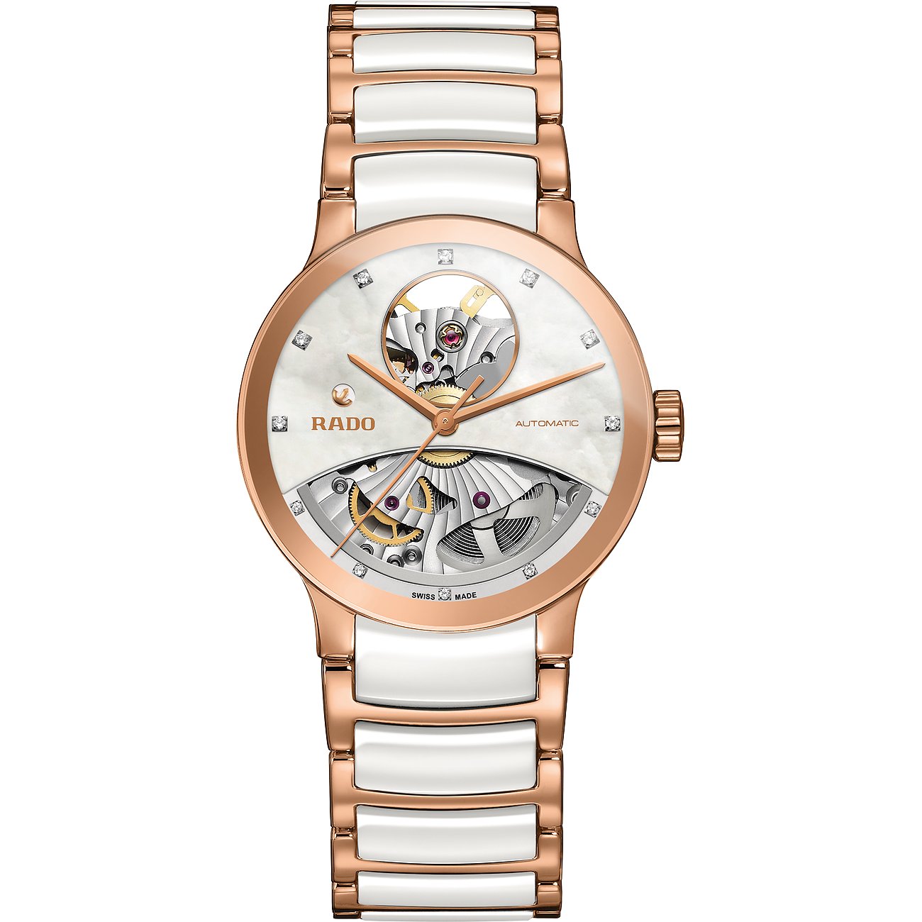 Rado Damenuhr Centrix Diamonds Open Heart R30248902