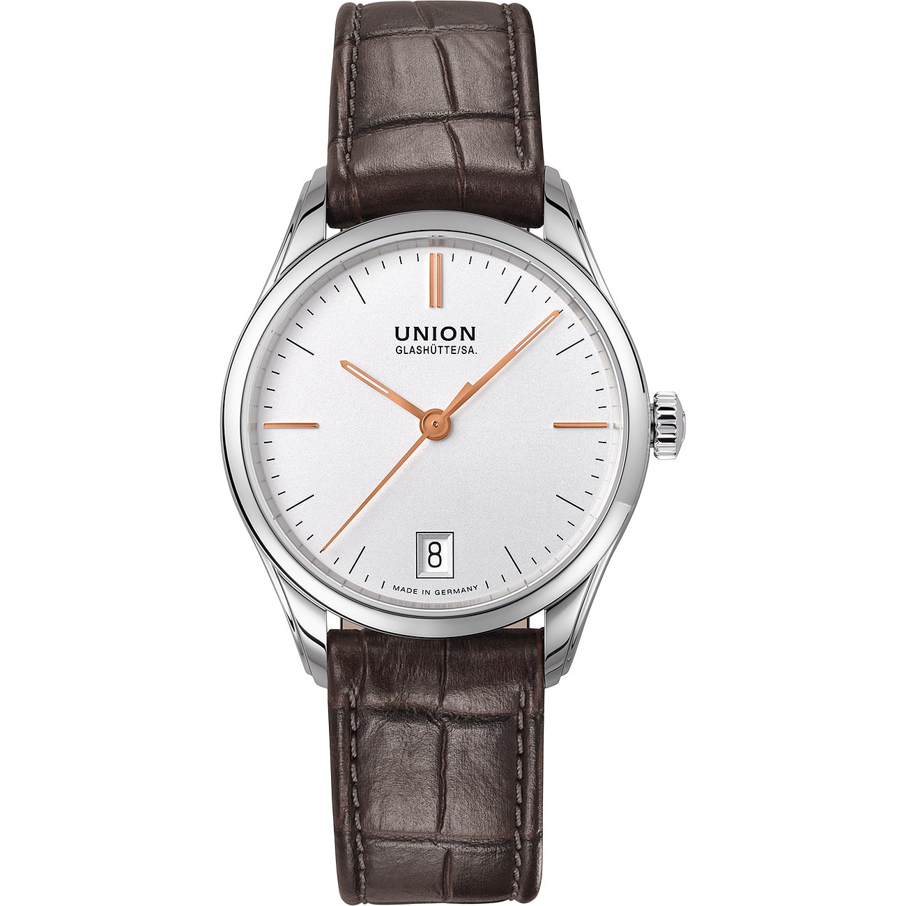Union Glashütte Damenuhr Viro Datum 34 mm D0112071603101