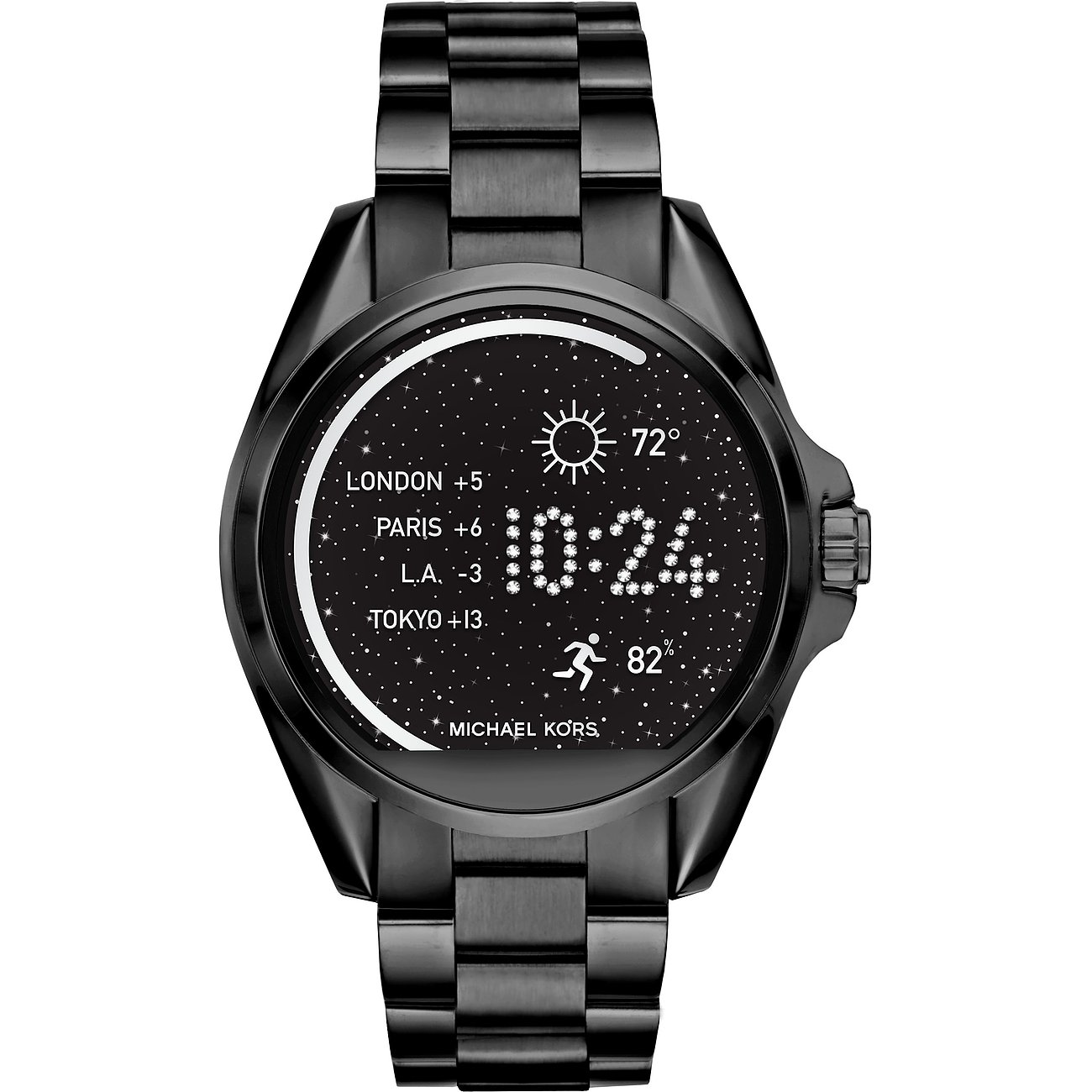 Black mk smart watch shop