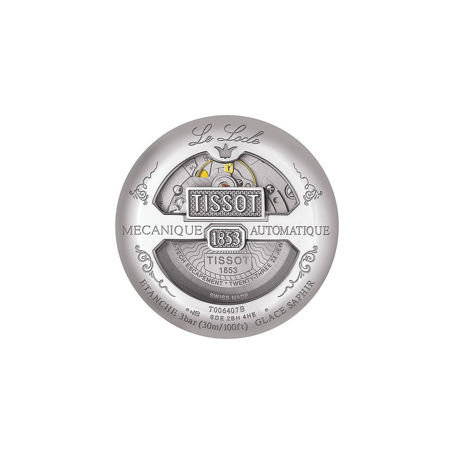 Tissot Herrenuhr Le Locle Powermatic 80 T0064071105300