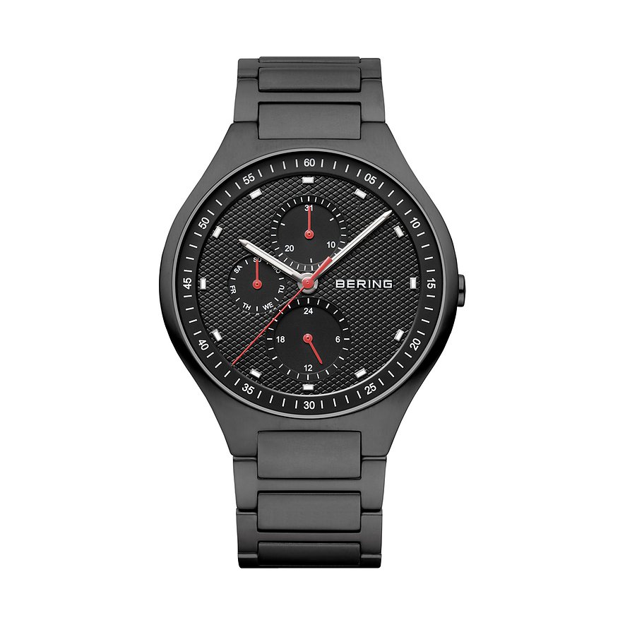 Bering Herrenuhr 11741-772 Titan - Farbe: Schwarz