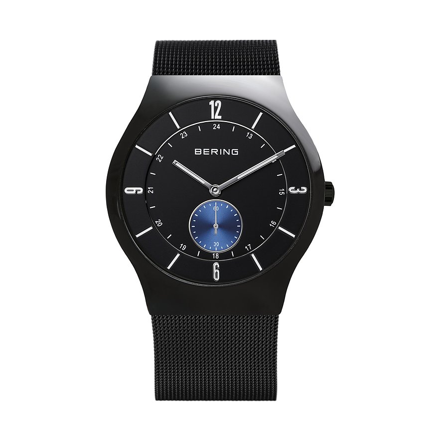 Bering Herrenuhr 11940-228 Edelstahl - Farbe: Schwarz