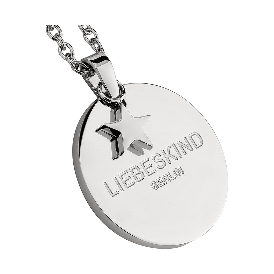Liebeskind Berlin Kette Logo Tag LJ-0131-N-85