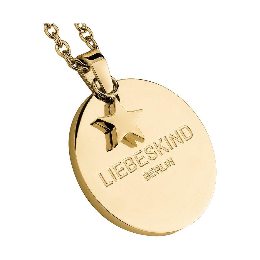Liebeskind Berlin Kette Logo Tag LJ-0132-N-85
