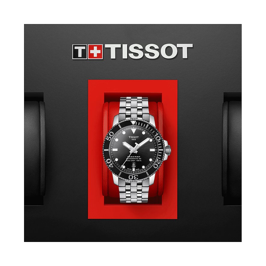 Tissot Herrenuhr Seastar 1000 Powermatic 80 T1204071105100