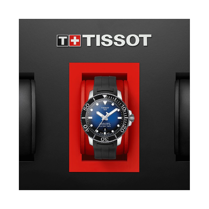 Tissot Herrenuhr Seastar 1000 Powermatic 80 T1204071704100