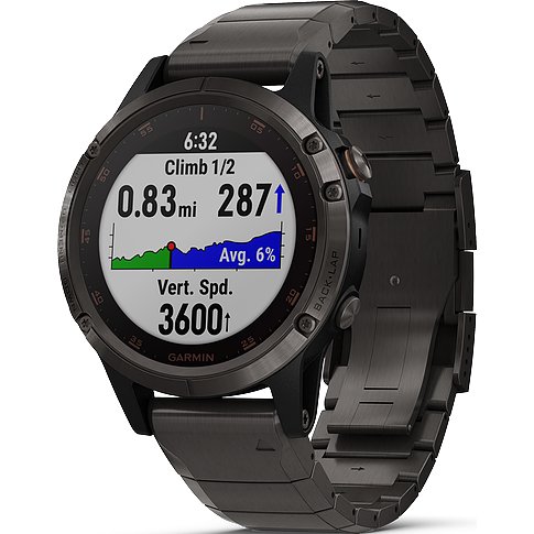 Garmin Smartwatch Fenix 5 Plus Sapphire 40-36-1358