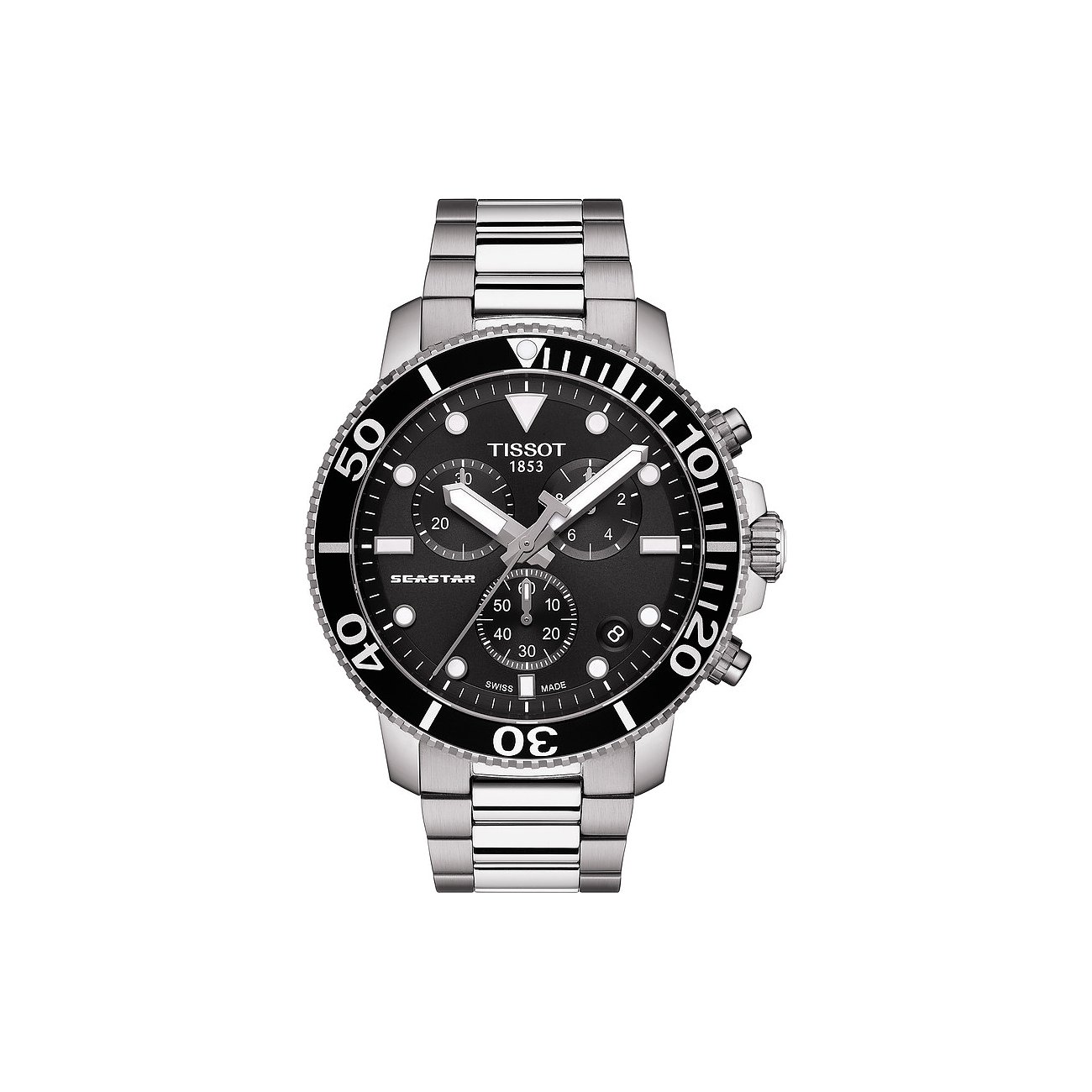 Tissot Herrenuhr Seastar 1000 Chronograph T1204171105100