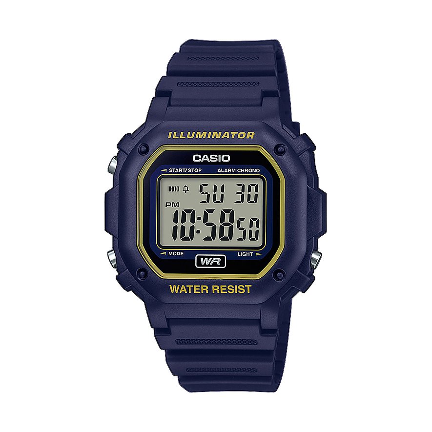Casio Montre unisexe Casio Collection F-108WH-2A2EF