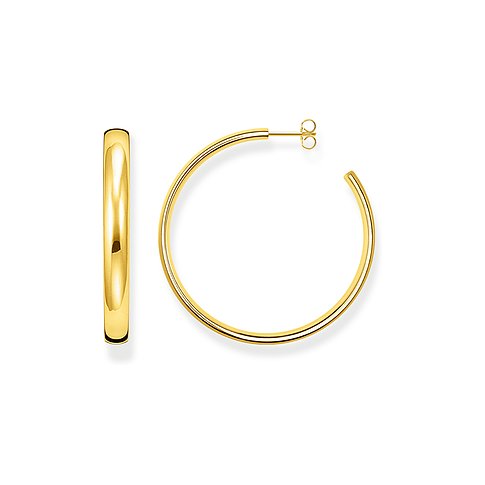 Thomas Sabo Ohrringe aus 925er Silber, poliert, mit Stecker.