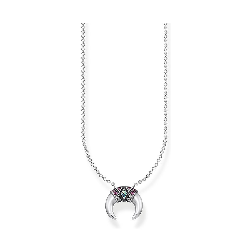 Thomas Sabo Kette, Damen, 925er Silber, silber
