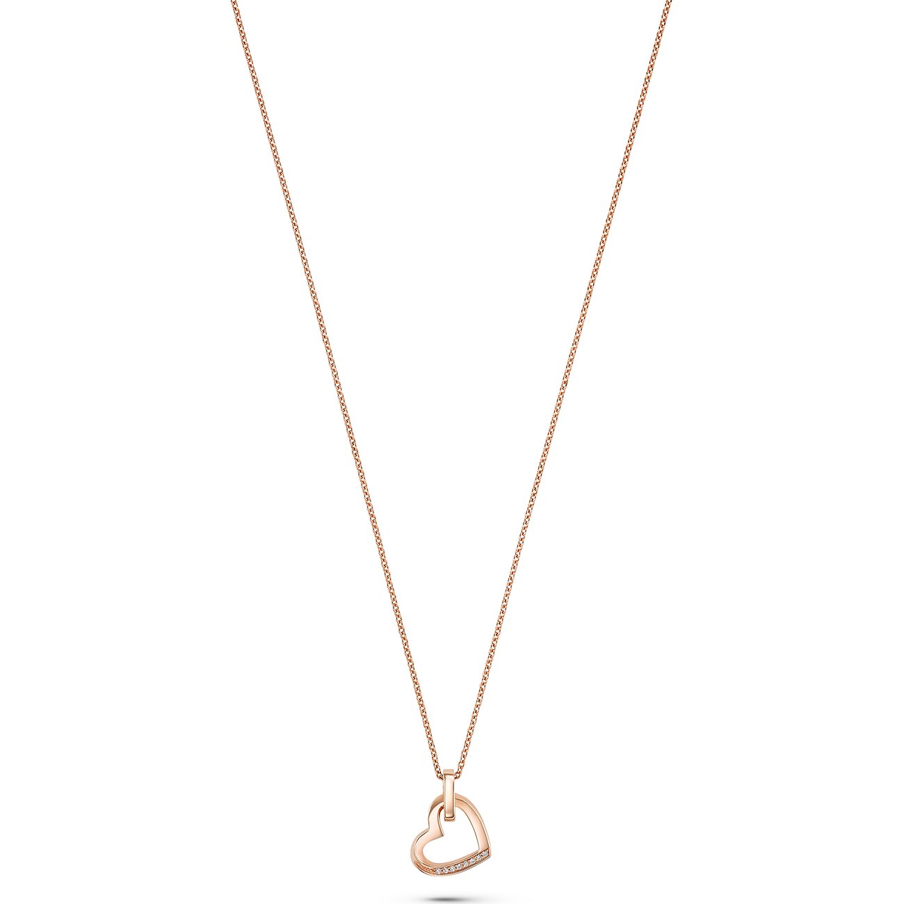 JETTE Kette TWISTED HEART 87690296