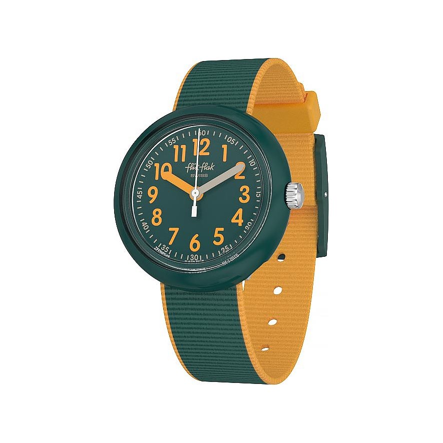 Flik Flak Kinderuhr Color Blast Green FPNP048 bei Christ.at bestellen