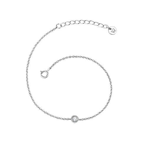 Bracelet Glanzstücke München en argent 925 avec topaze.