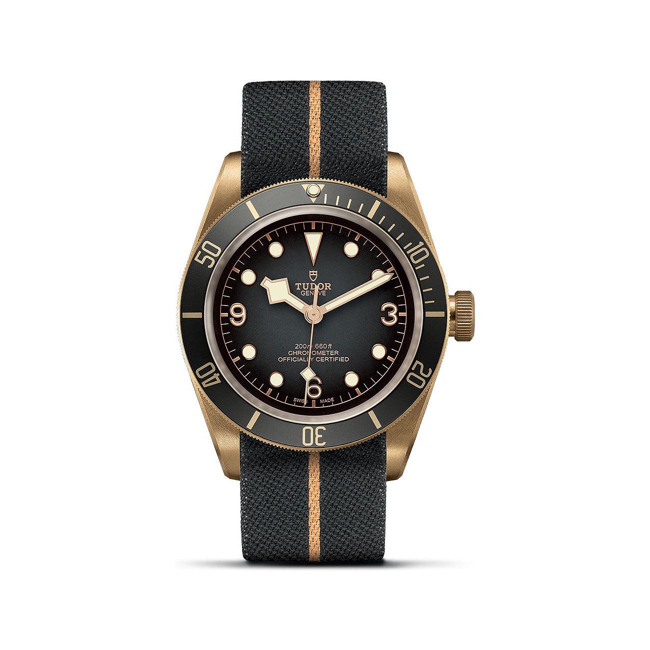 Tudor Herrenuhr Black Bay Bronze M79250BA-0002